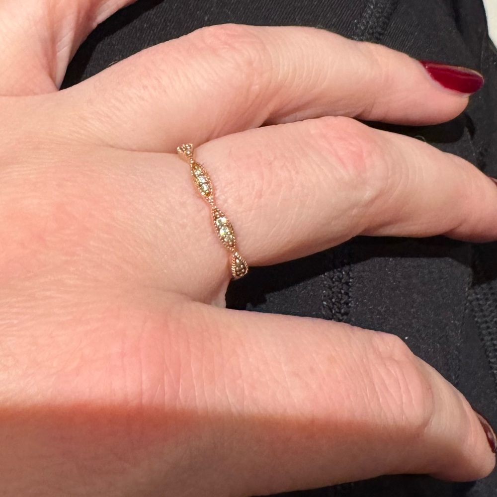 Gold and Diamond Band
